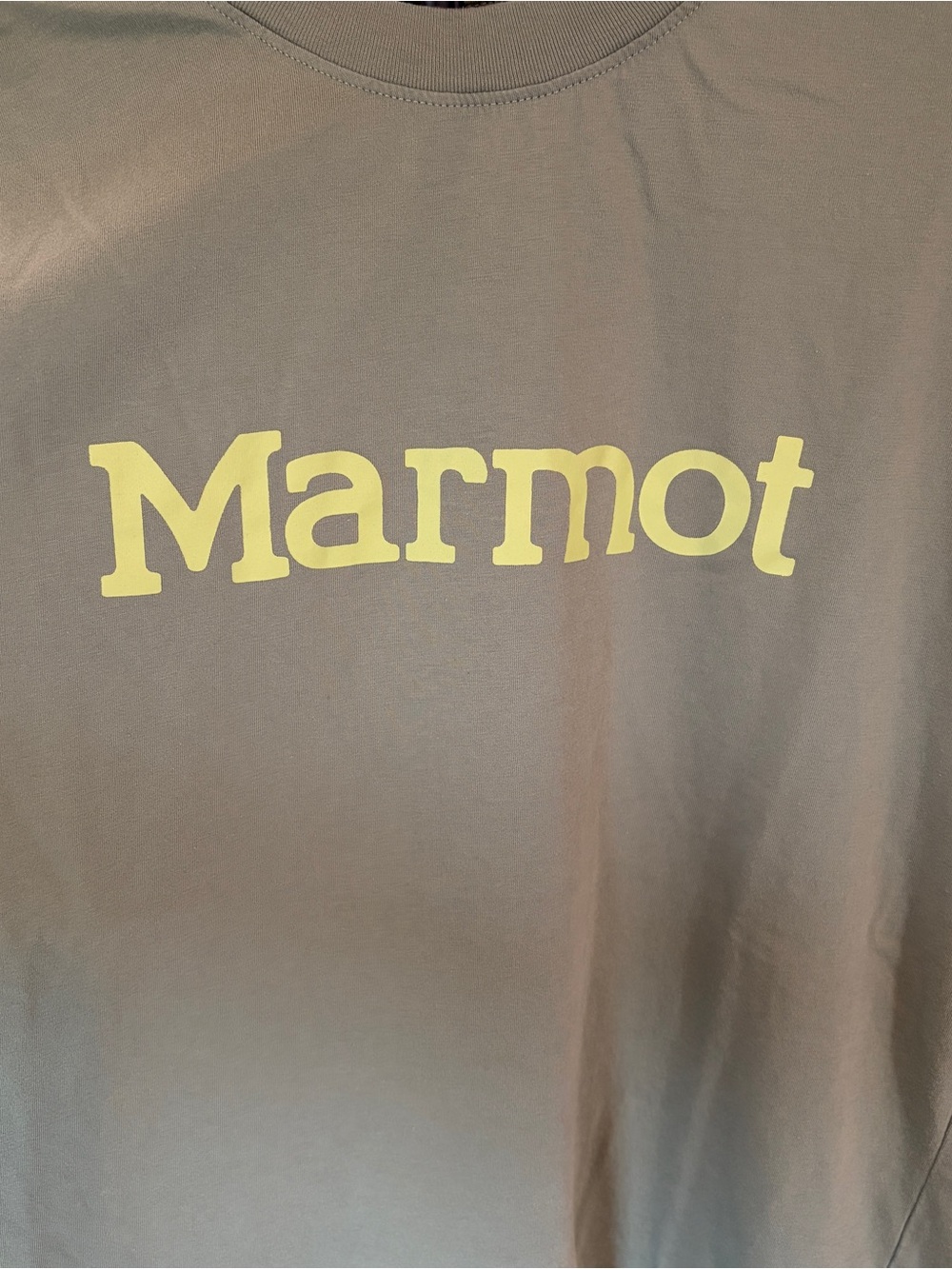 Marmot Green Short Sleeve Logo Tee
